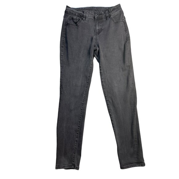 (5 for $25) Jag Jeans Girlfriend Jeans in Washed Black Size 4/27 - Picture 3 of 5